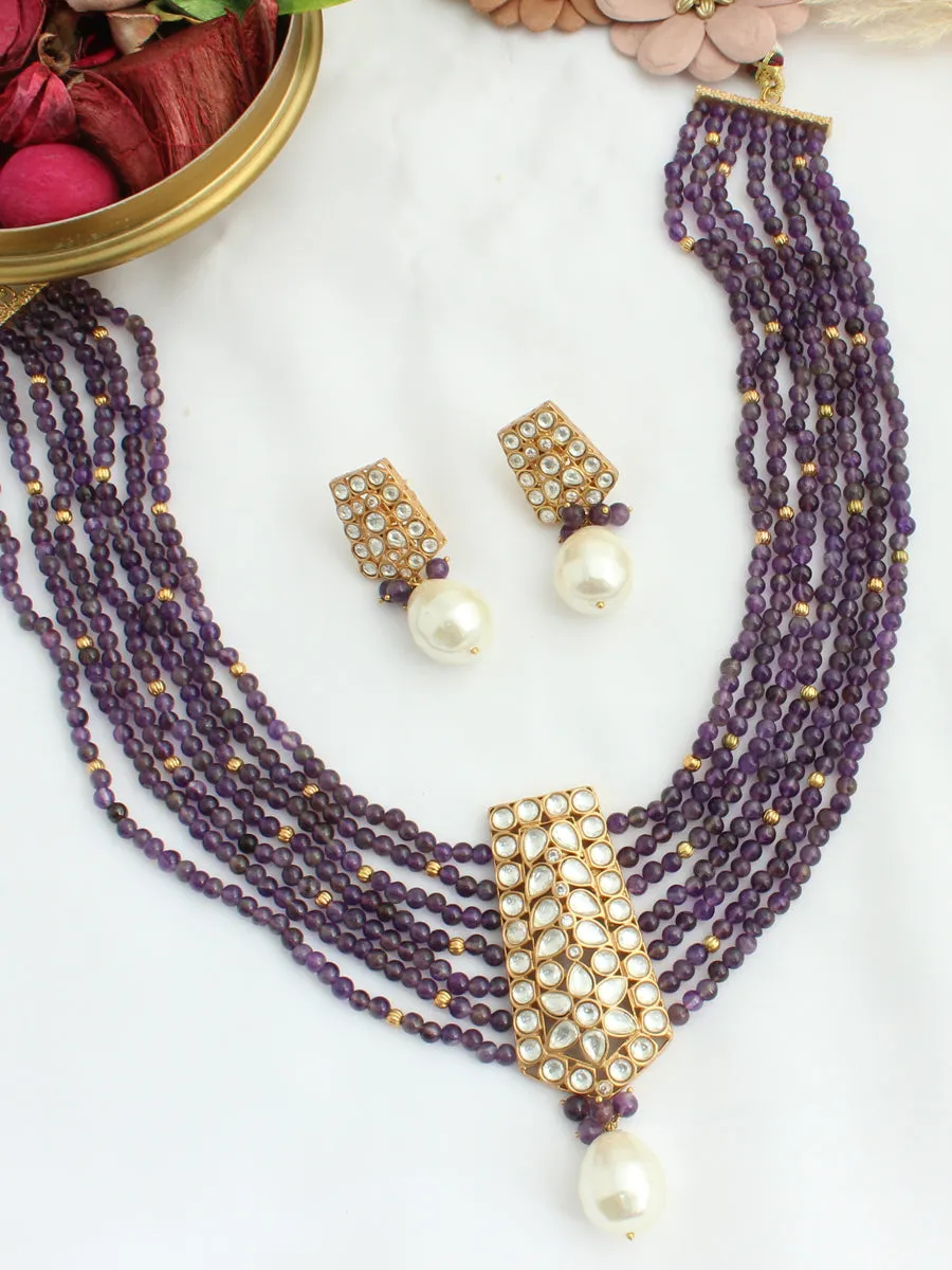 Adwita Long Necklace Set
