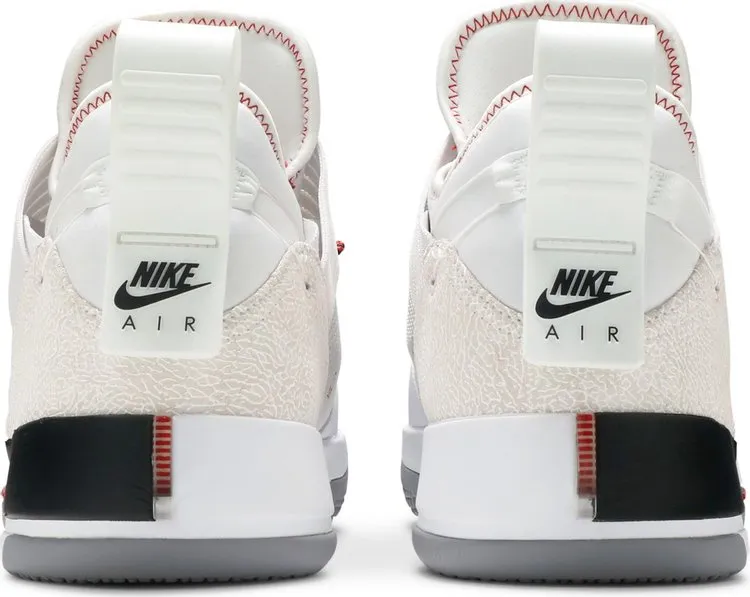 Air Jordan 33 Low SE White Cement sneakers, white
