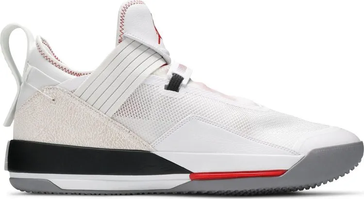 Air Jordan 33 Low SE White Cement sneakers, white