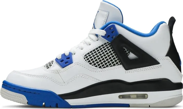 Air Jordan 4 Retro GS Motorsports sneakers, white