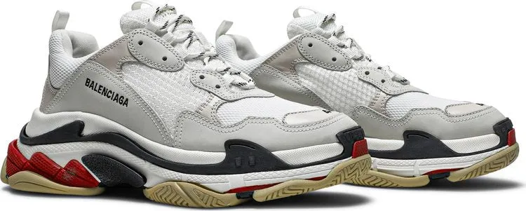 Balenciaga Triple S Sneaker White Black Red, white