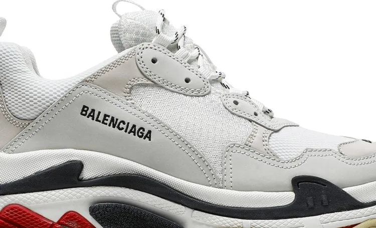 Balenciaga Triple S Sneaker White Black Red, white