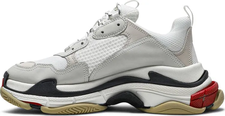 Balenciaga Triple S Sneaker White Black Red, white