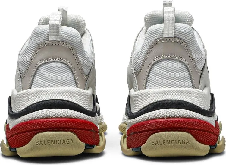 Balenciaga Triple S Sneaker White Black Red, white