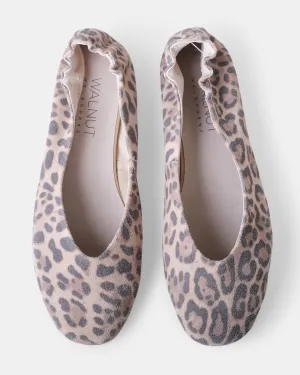 Becca Leather Ballet - Almond Leopard