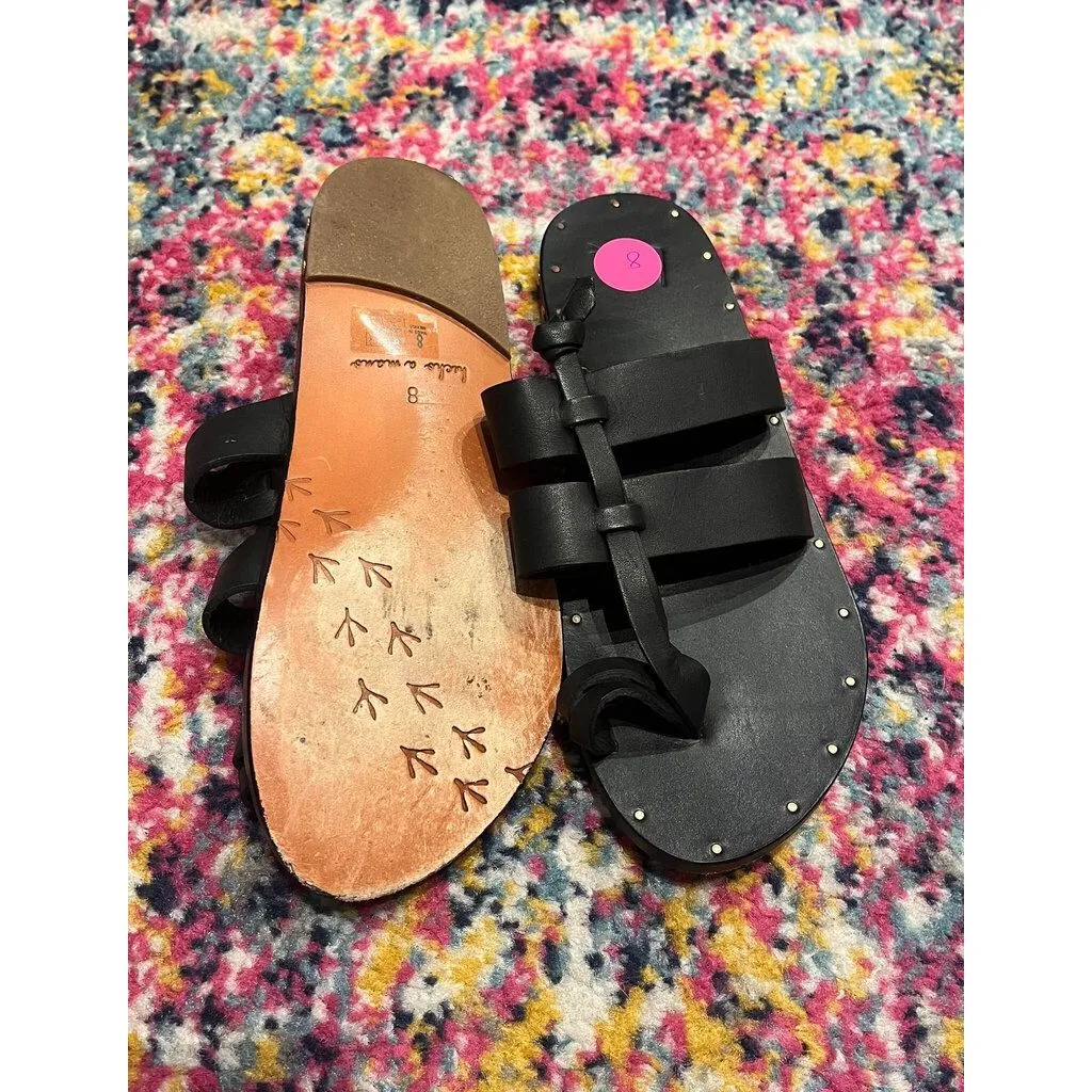Beek Studded Strappy Sandal - Size 8