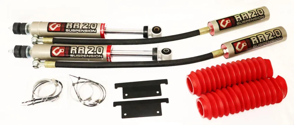 Carbon Offroad RR2.0 ISUZU D-MAX 2007-11 Remote Reservoir Shock Kit