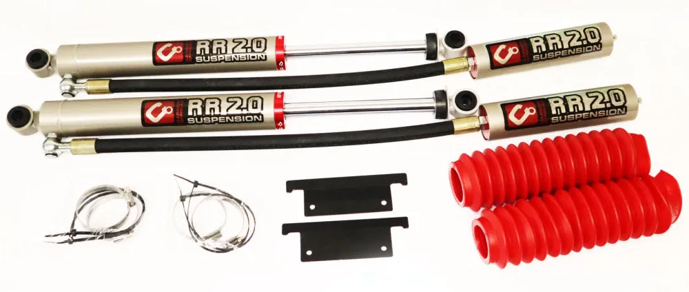 Carbon Offroad RR2.0 ISUZU D-MAX 2007-11 Remote Reservoir Shock Kit