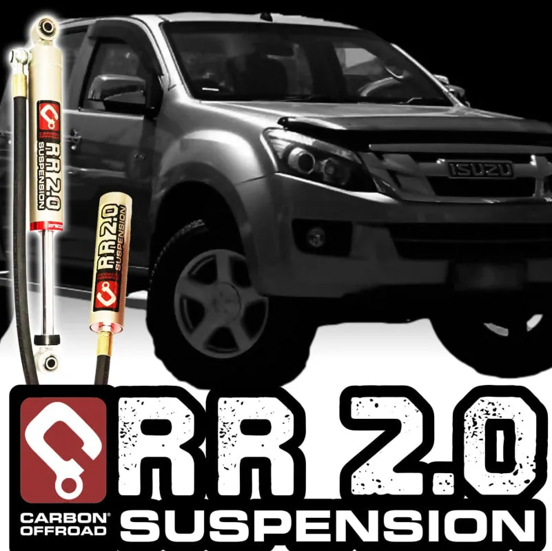 Carbon Offroad RR2.0 ISUZU D-MAX 2007-11 Remote Reservoir Shock Kit