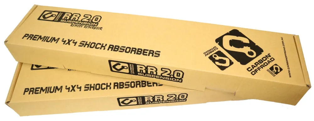 Carbon Offroad RR2.0 ISUZU D-MAX 2007-11 Remote Reservoir Shock Kit