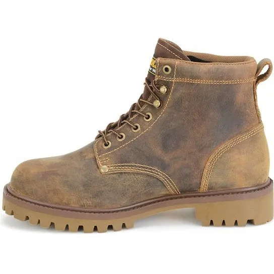 Carolina Men's Marlboro Lo 6" Steel Toe WP Work Boot - Brown - CA7558