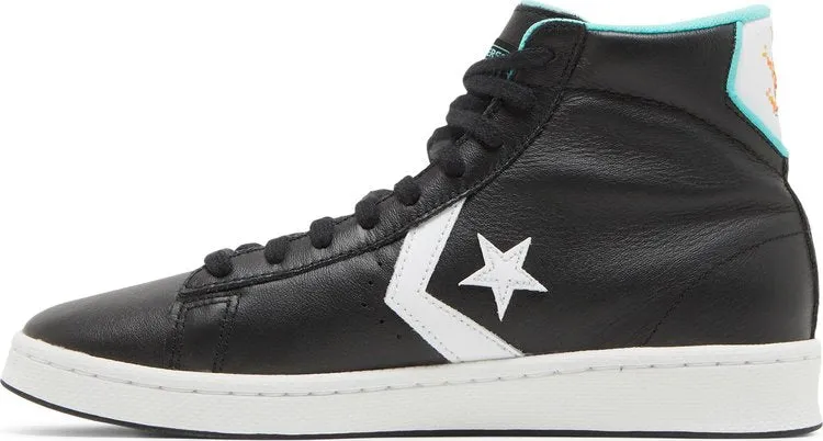 Converse NBA Jam x Pro Leather High Hes On Fire! Sneakers, black
