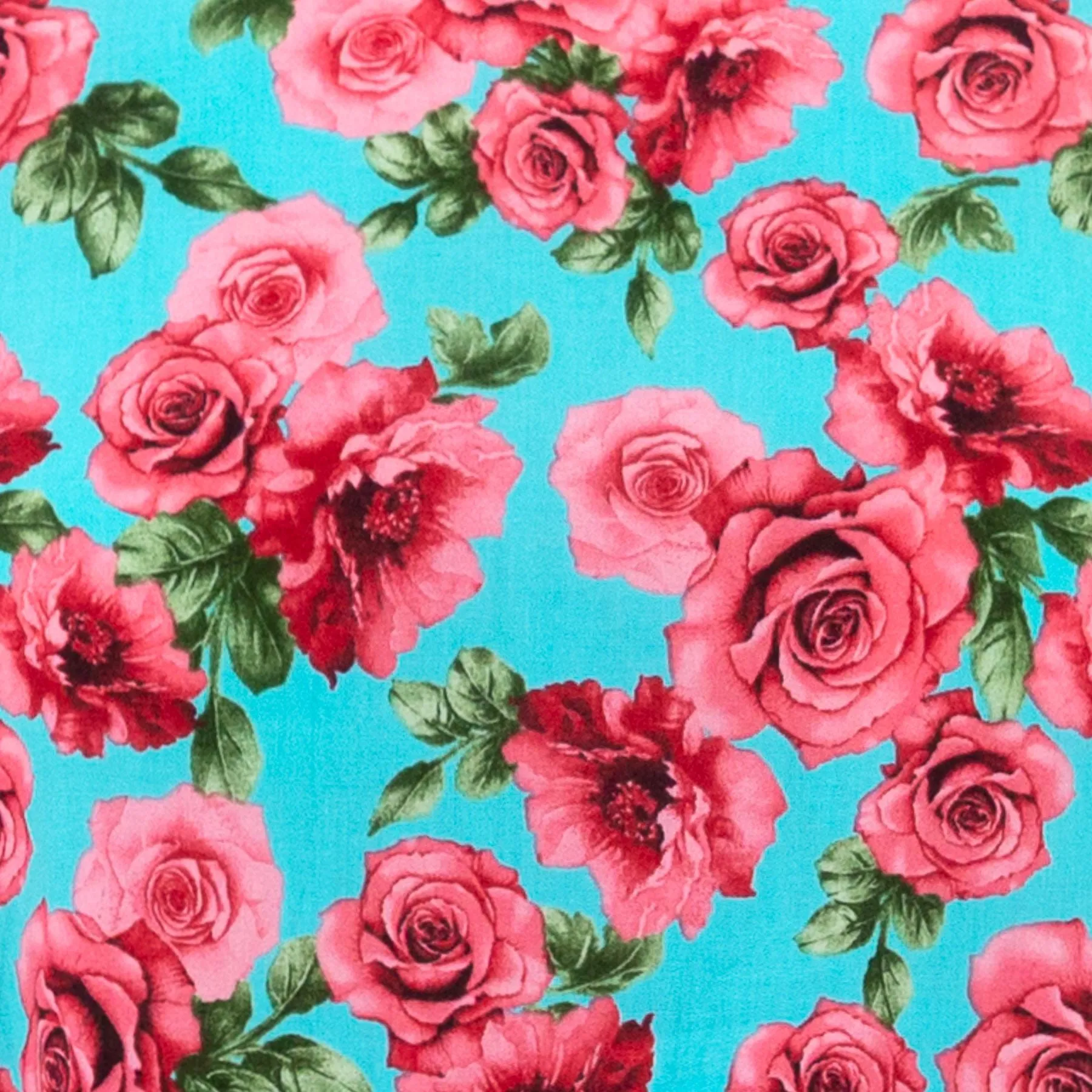 Empire Line Tea Dress - Blush Roses