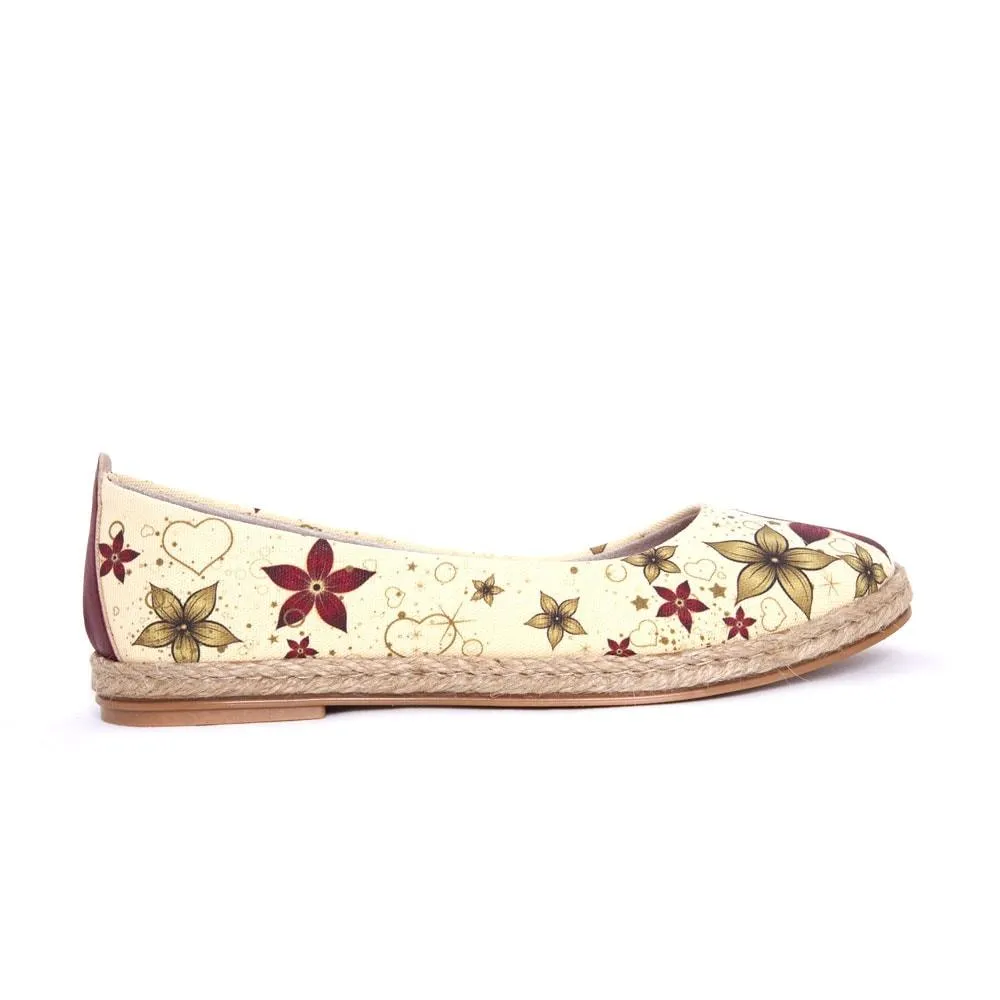 Flowers Ballerinas Shoes FBR1203
