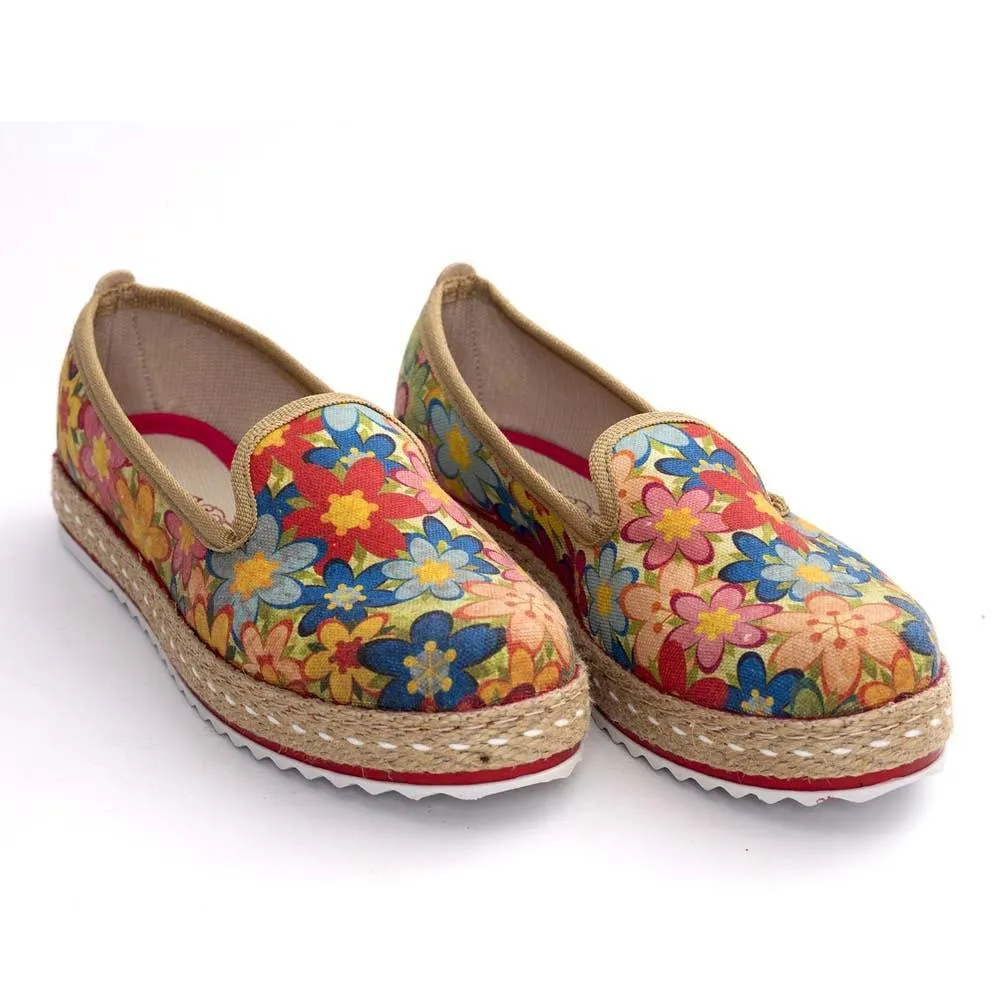Flowers Sneaker Shoes HVD1455