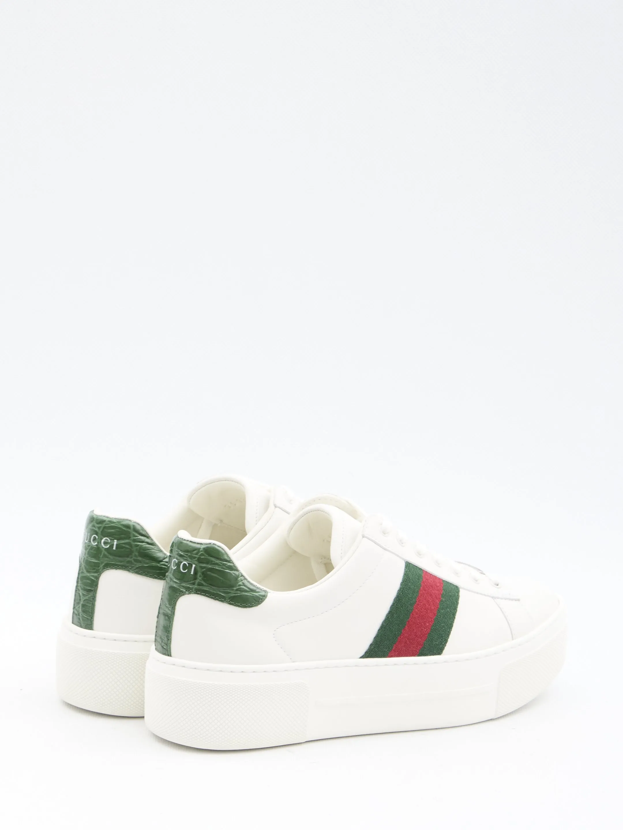 Gucci Ace Sneakers In White