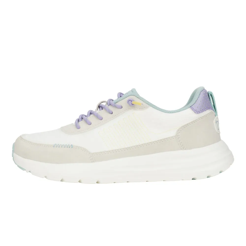 'HEY DUDE' Women's Sirocco Alta Colorblock - White / Grey