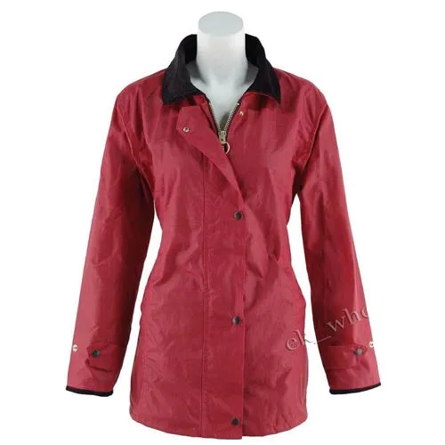 Ladies Game Fitted Antique Wax Jacket