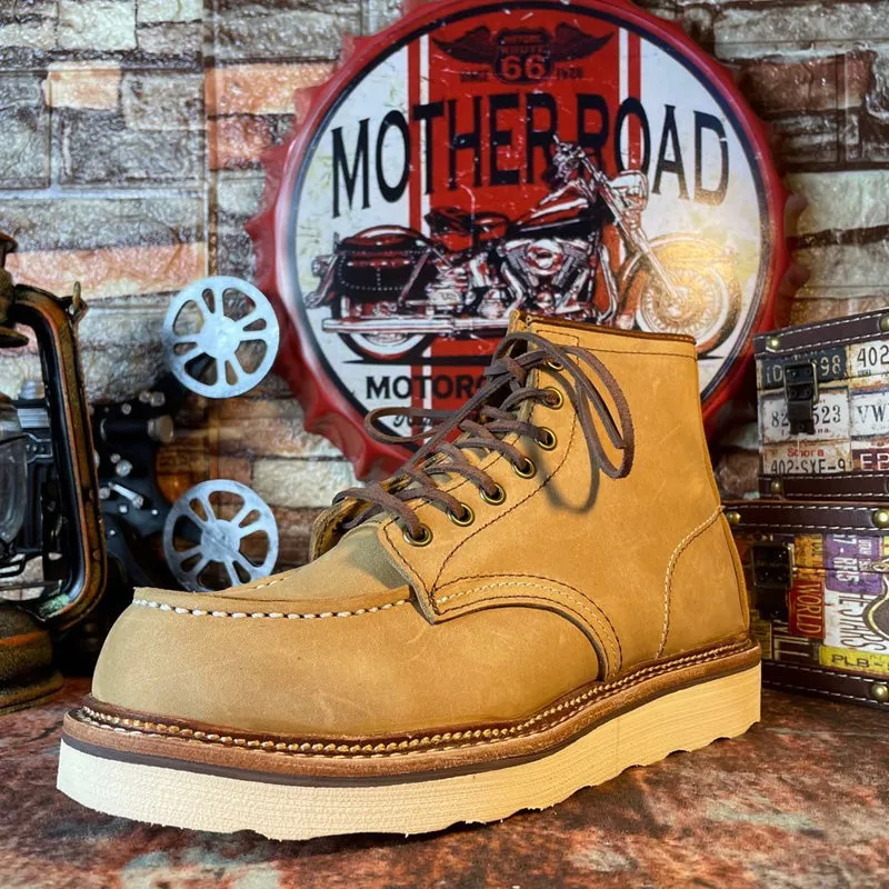 Men's 1907 Moc Toe Leather Boots