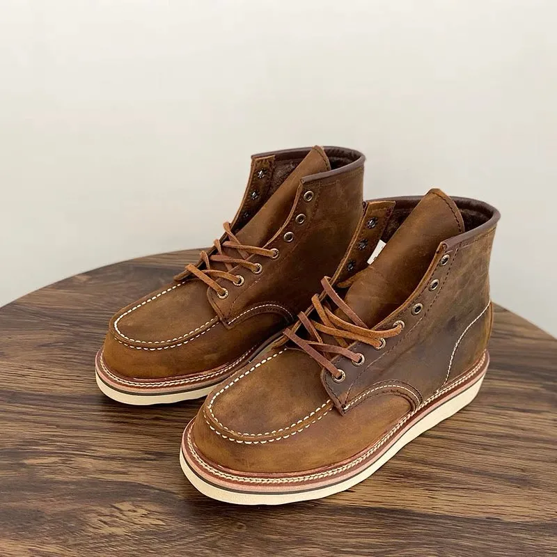 Men's 1907 Moc Toe Leather Boots