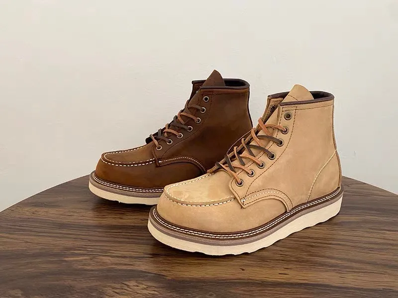Men's 1907 Moc Toe Leather Boots
