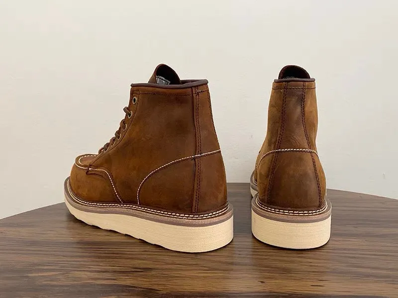 Men's 1907 Moc Toe Leather Boots