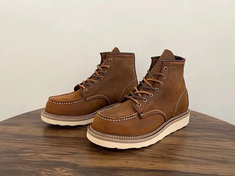Men's 1907 Moc Toe Leather Boots