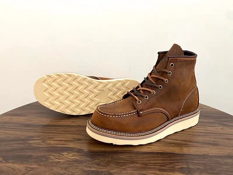Men's 1907 Moc Toe Leather Boots