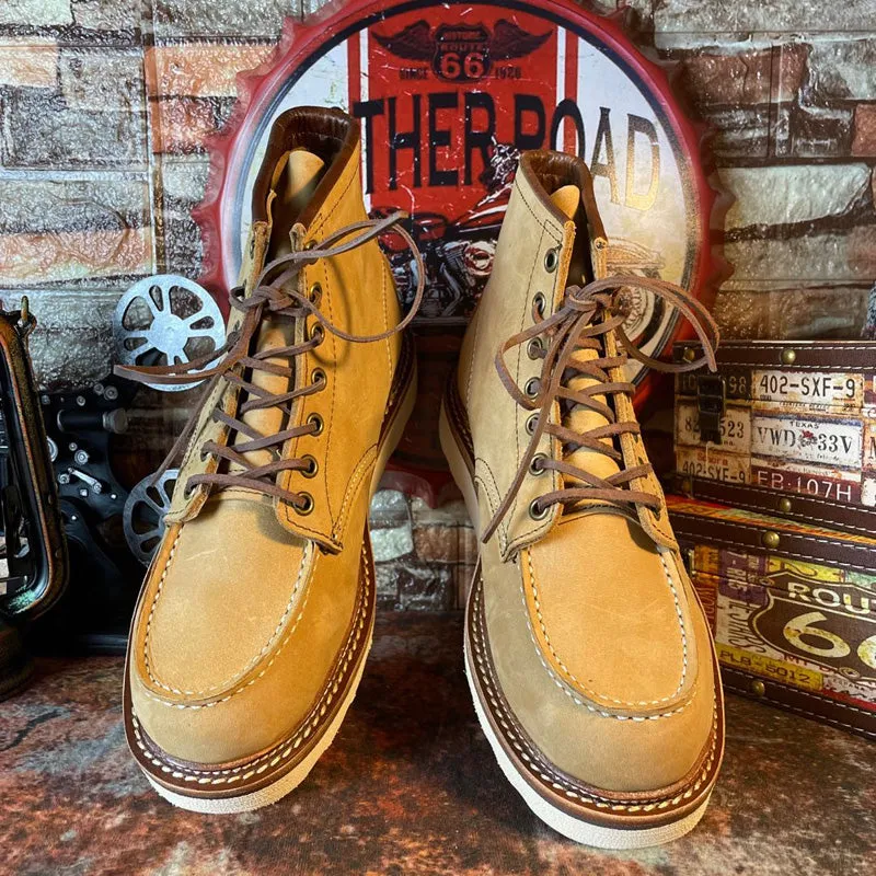 Men's 1907 Moc Toe Leather Boots