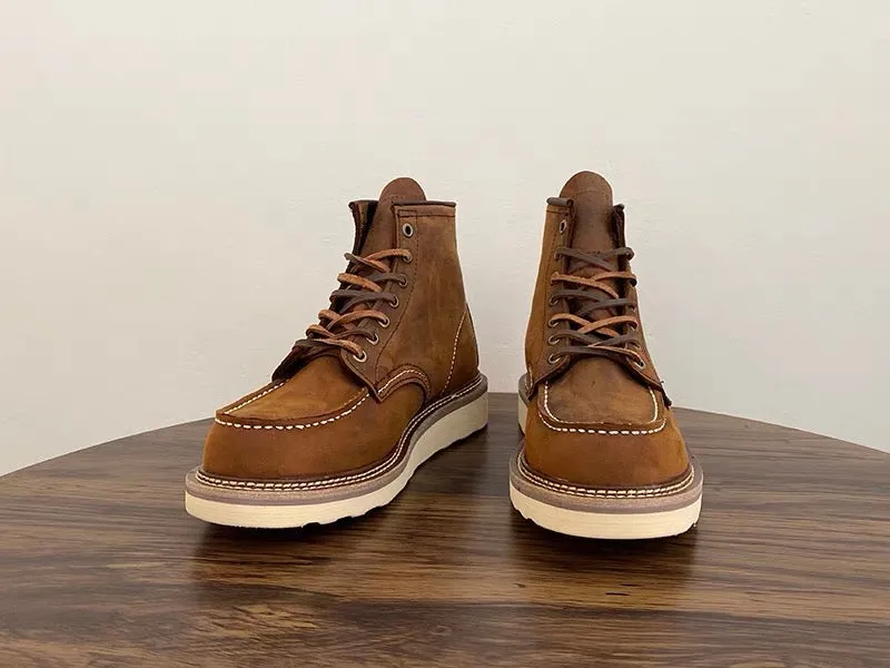 Men's 1907 Moc Toe Leather Boots