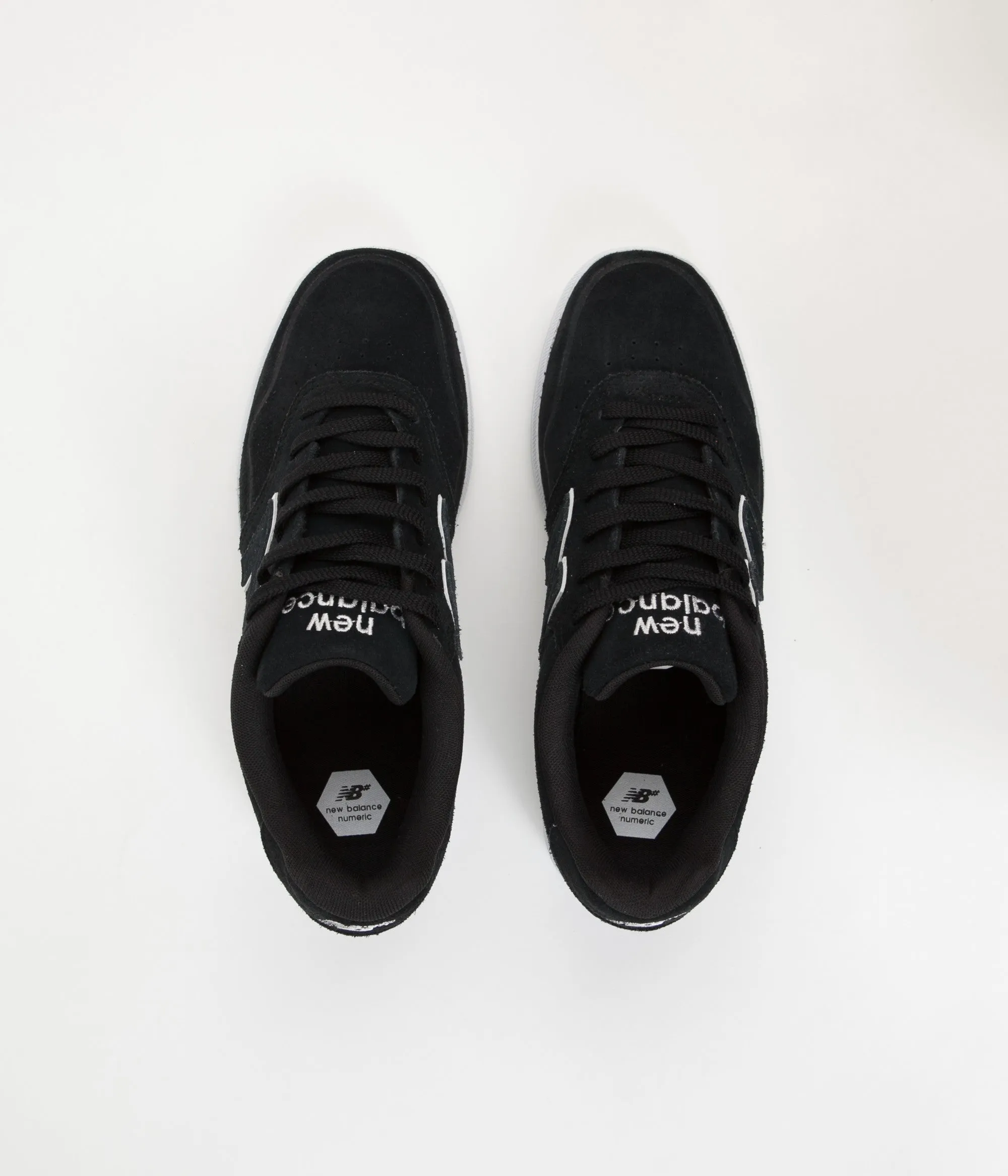 New Balance 288 Suede Shoes - Black / White