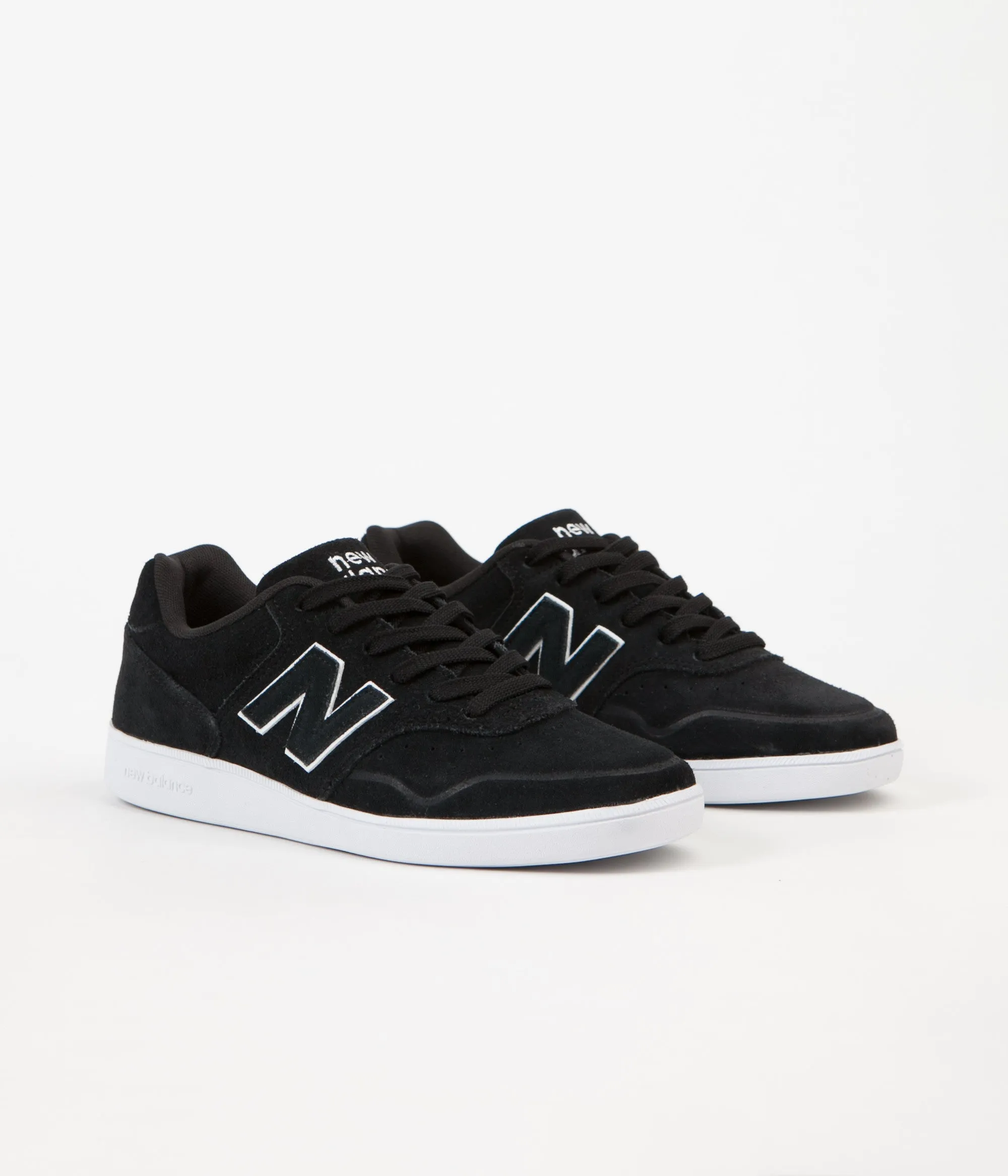 New Balance 288 Suede Shoes - Black / White