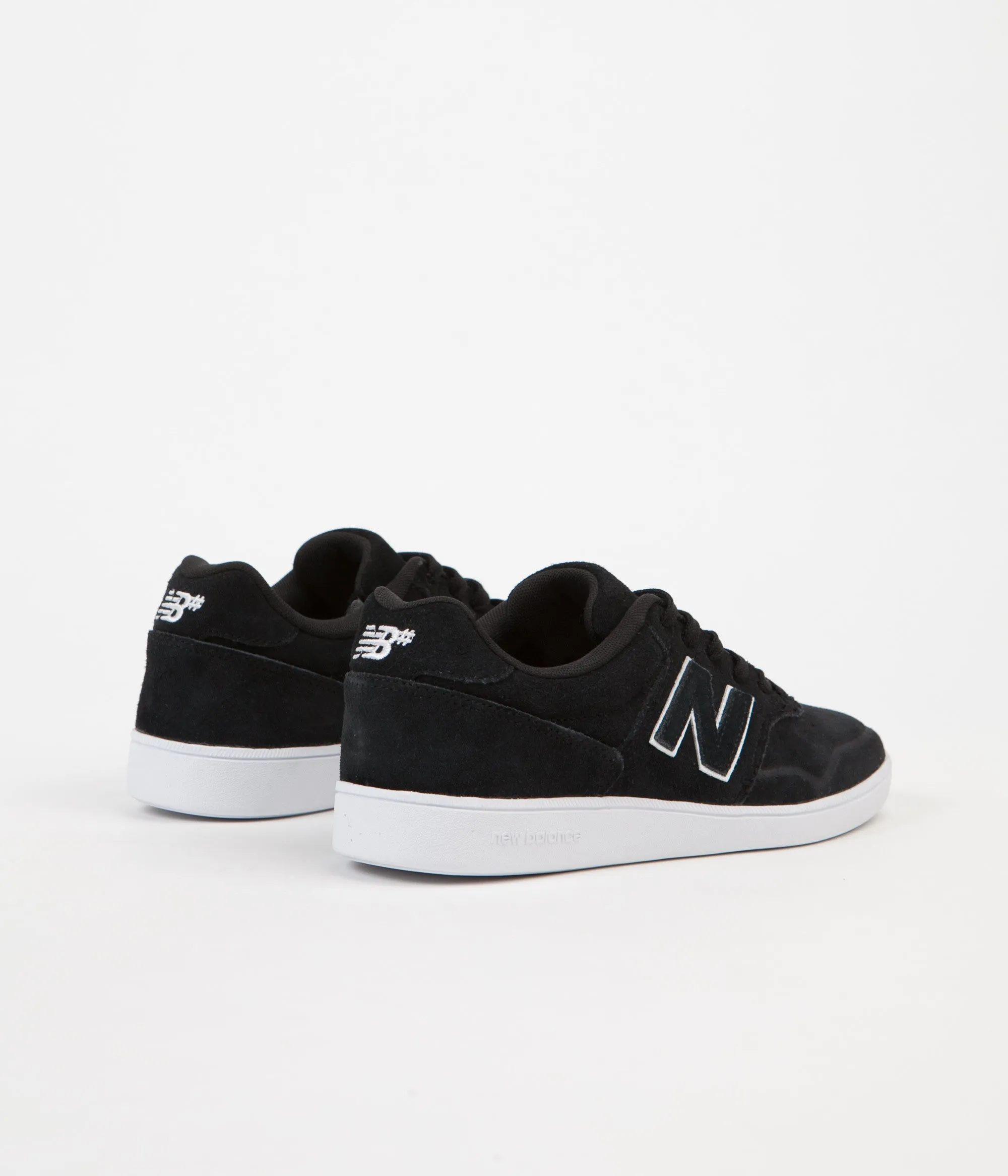 New Balance 288 Suede Shoes - Black / White