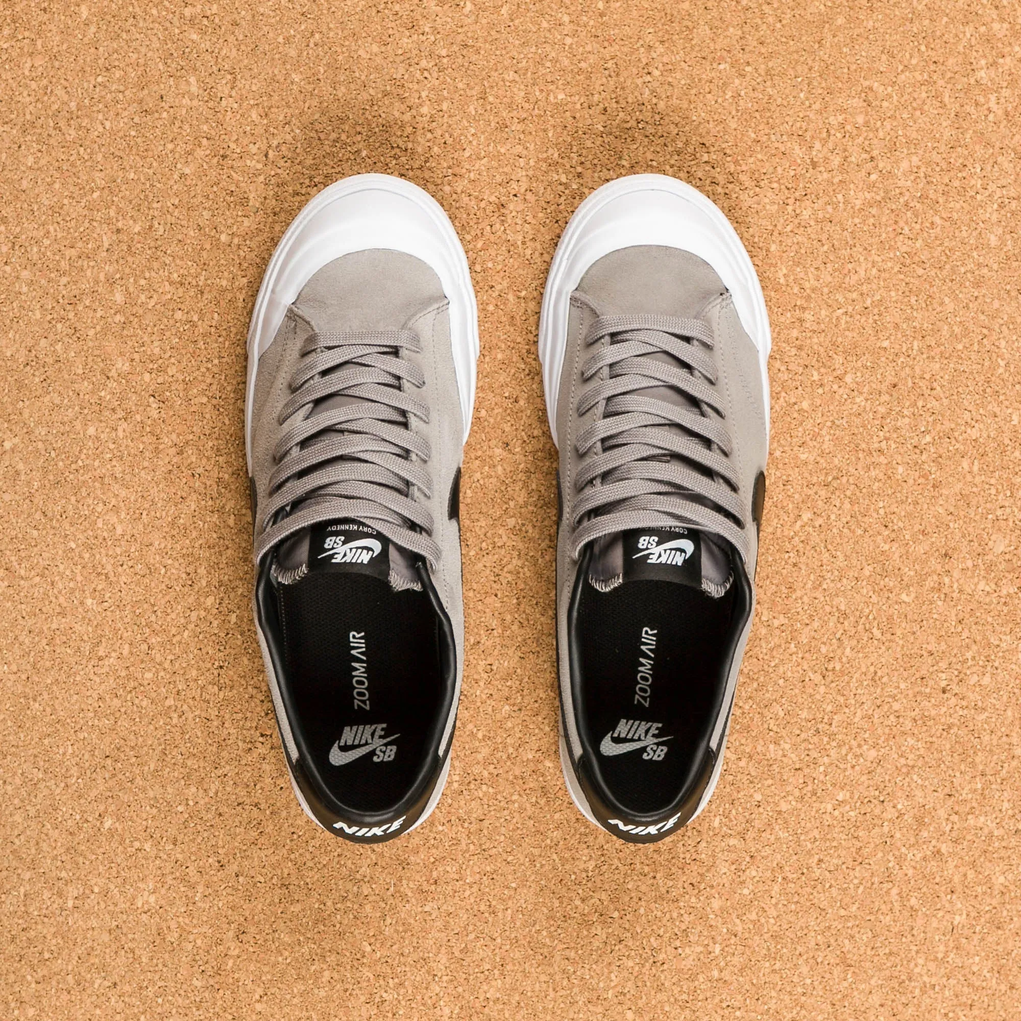Nike SB All Court CK Shoes - Dust / Black - White