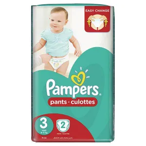 PAMPERS PANTS.CULOTTES SIZE 3