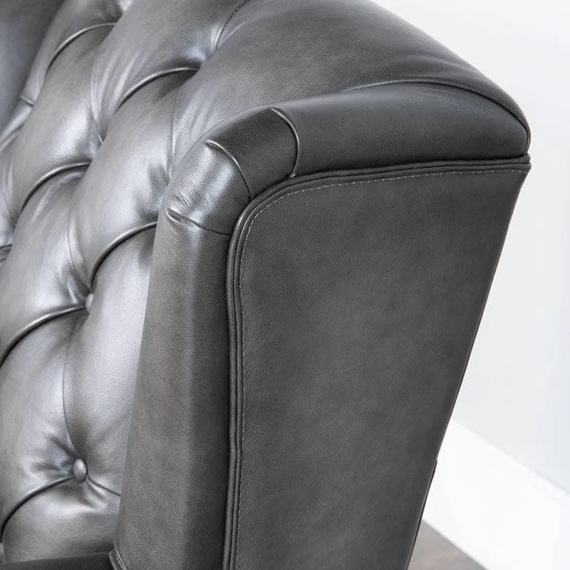 Piccadilly Vintage Leather Wing Chair
