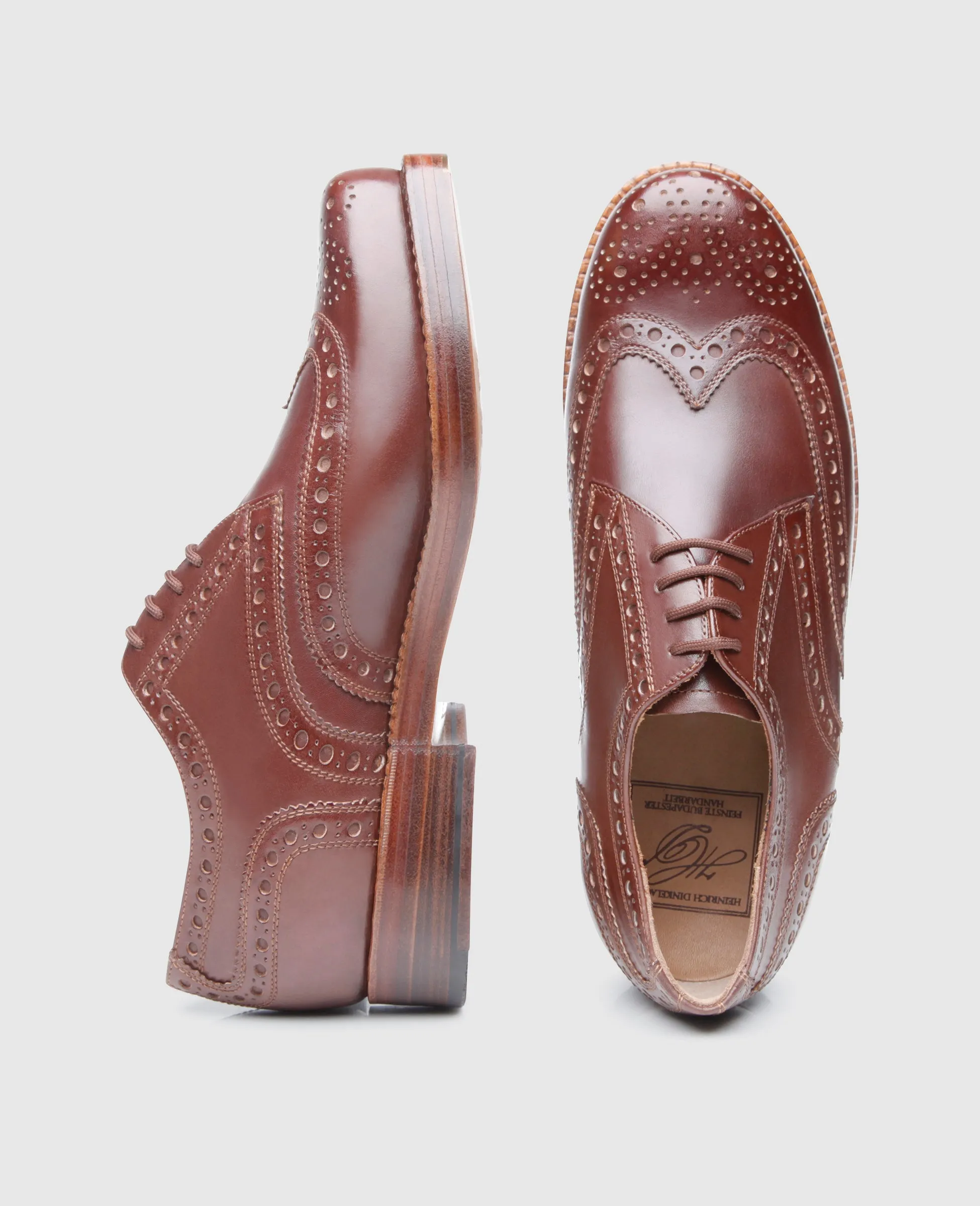 Rio Full-Brogue AC - Dark Brown