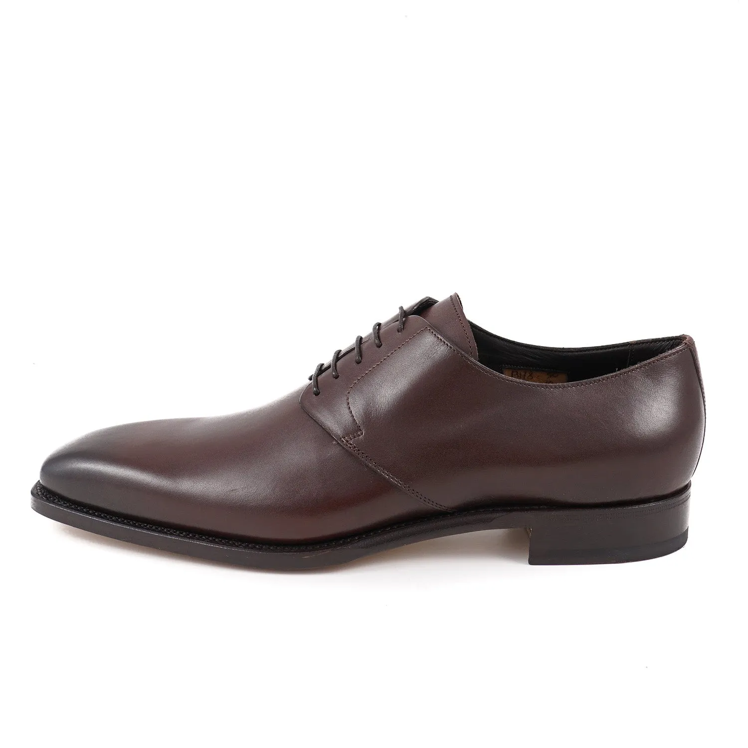 Santoni Goodyear-Welt Derby in Brown