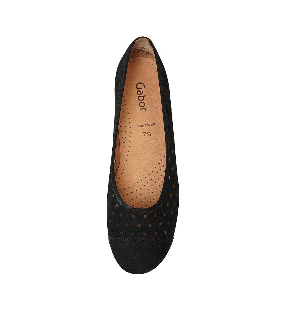 Skylar Schwarz Suede Ballet Flats