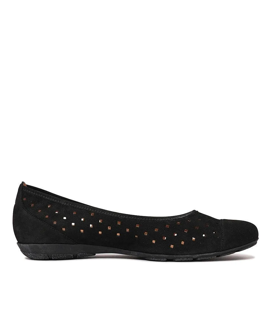 Skylar Schwarz Suede Ballet Flats