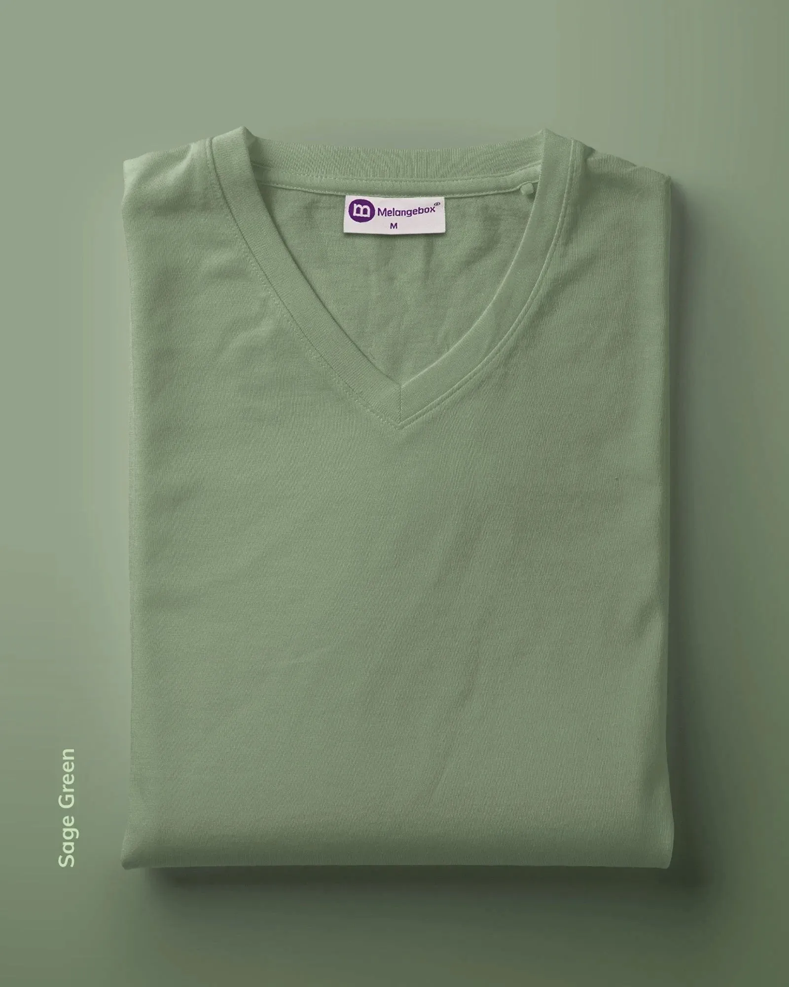 Solid Pack of 9: V Neck Half Sleeves