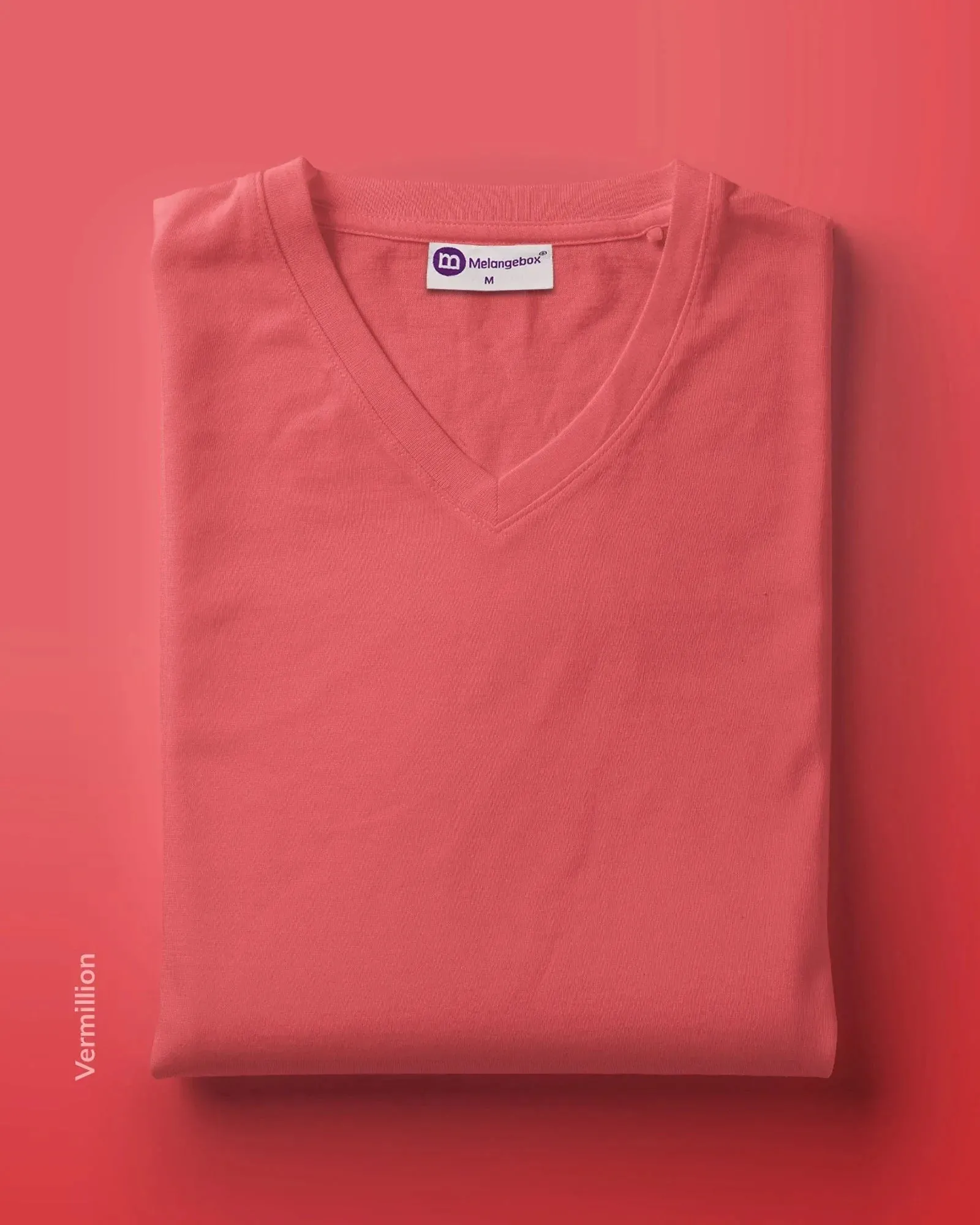 Solid Pack of 9: V Neck Half Sleeves