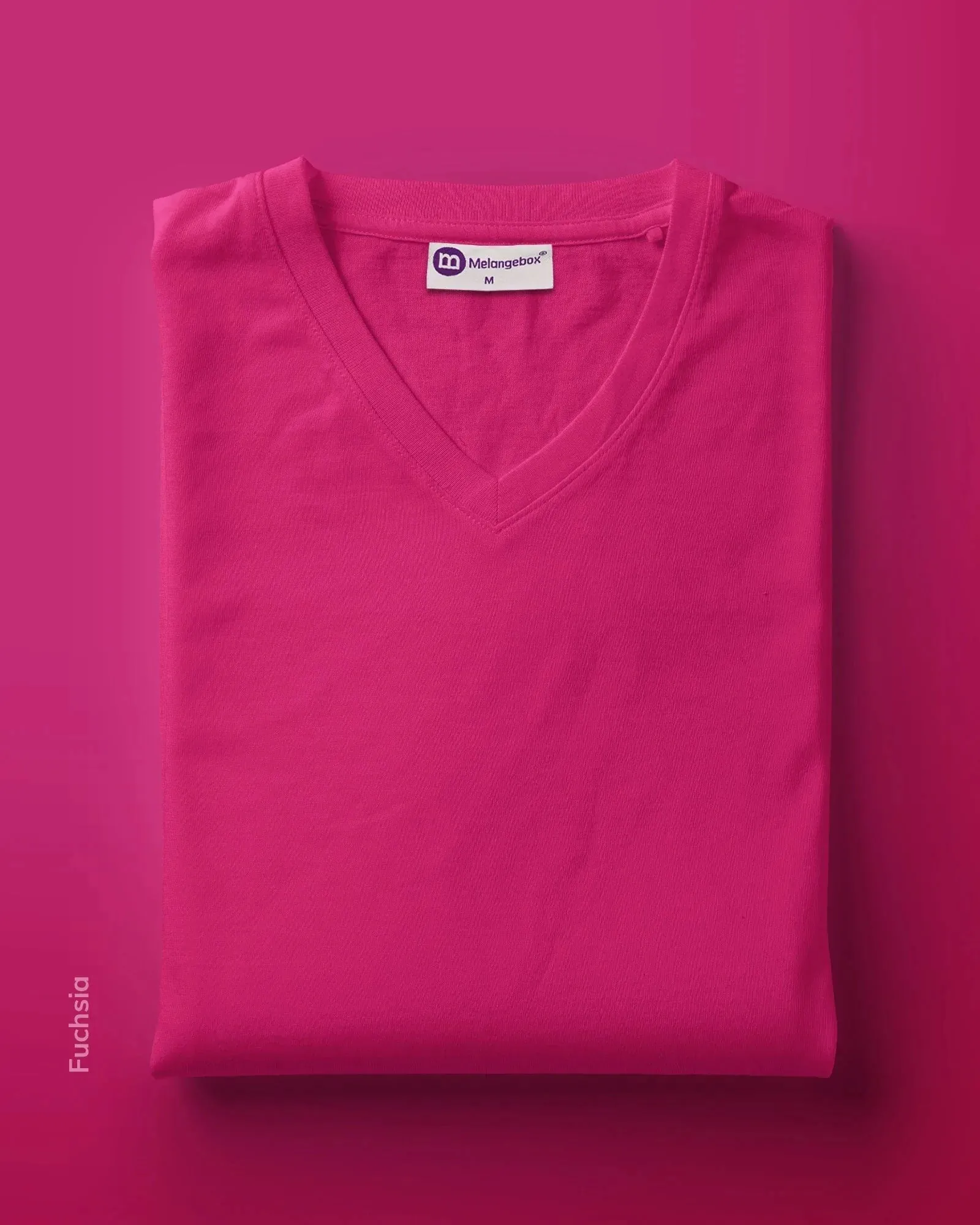Solid Pack of 9: V Neck Half Sleeves
