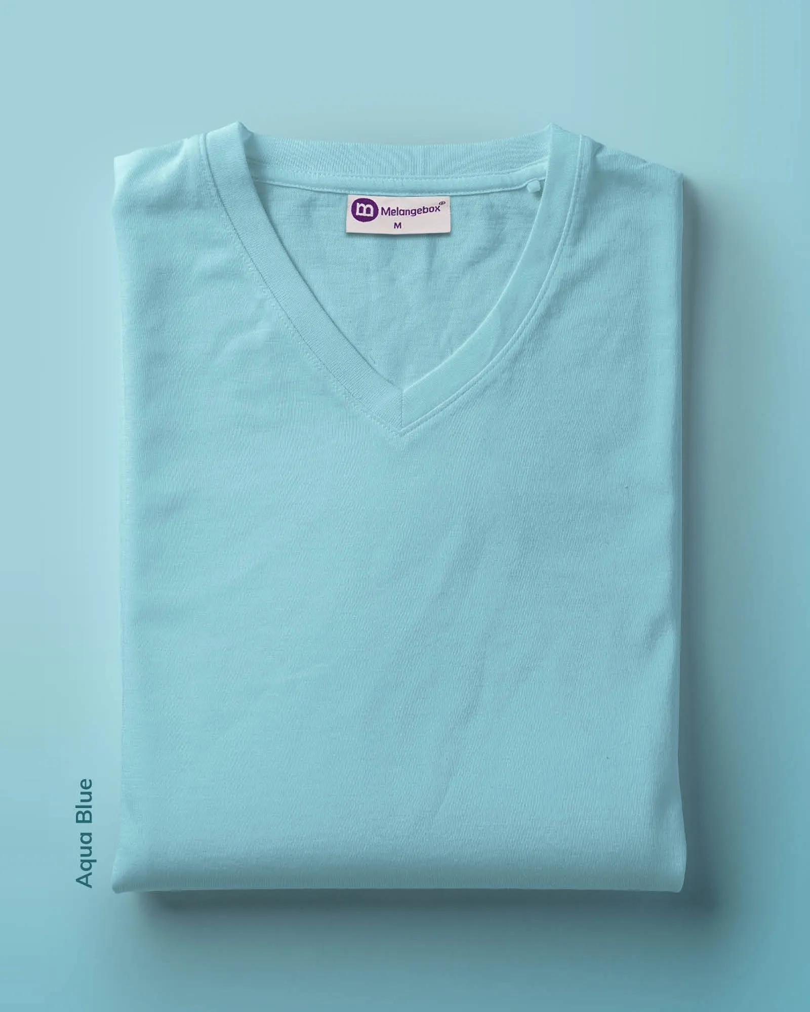 Solid Pack of 9: V Neck Half Sleeves