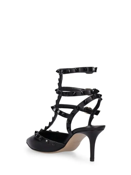 Valentino Garavani   65mm Rockstud leather pumps 